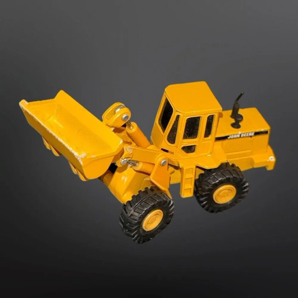 Vintage 1989 ERTL JOHN DEERE 544E WHEEL LOADER Articulated Movements B10